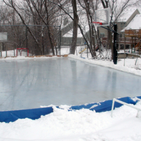 home hockey rink