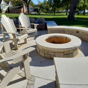 Custom-Home-Lake-Geneva-Studer-outdoor-fire-pit