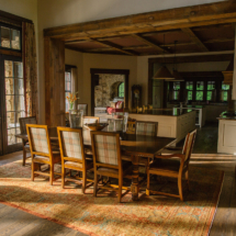 log-home-dining