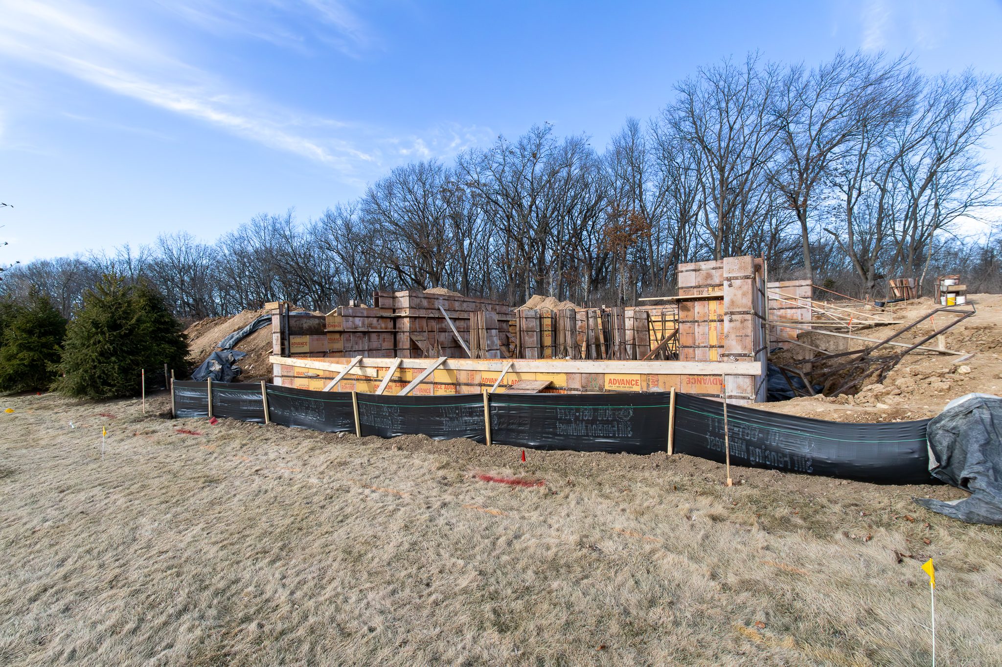  New Custom Home Underway in Fontana Countryside